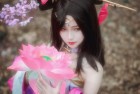 az想欣赏妾身的舞姿吗 王者荣耀貂蝉cosplay